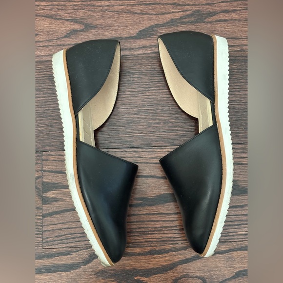 Adrienne Vittadini Latka Black D’Orsay Flats Women’s Size 9 - Picture 5 of 10